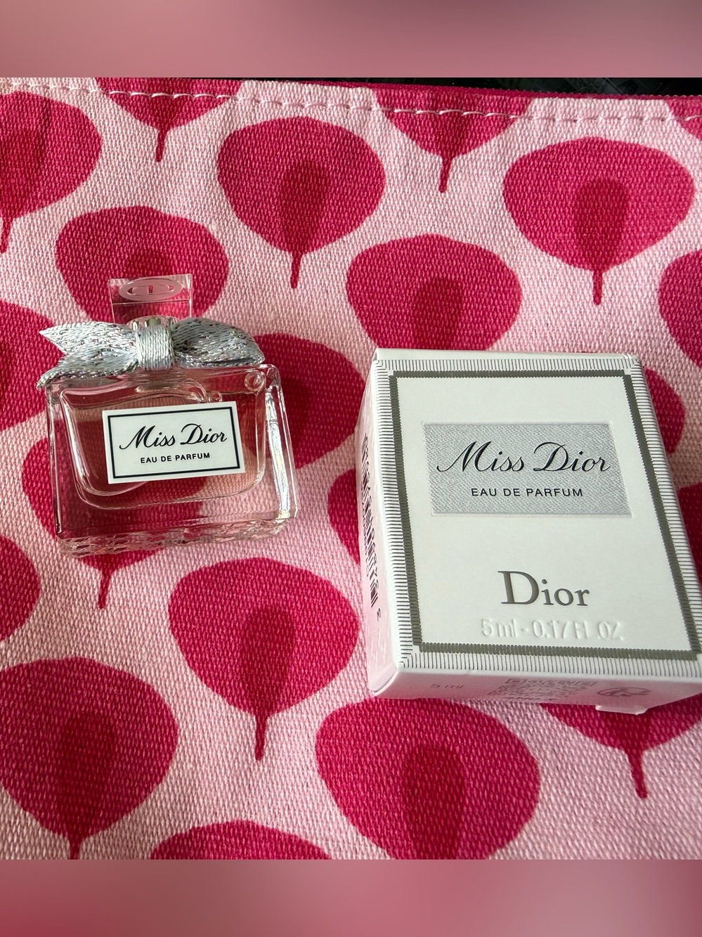 Dior Miss Dior Eau de Parfum Mini — Pink & Silver Accents